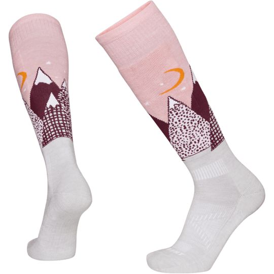 Le Bent 2026 Kids Snowy Mountains Light Cushion Socks
