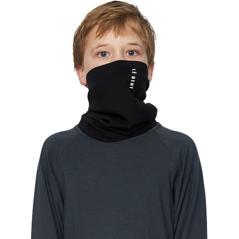 Le Bent 2026 Kids Heavyweight Grid Fleece Neck Gaiter