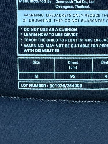 Ronix 2026 Trooper Vest M- Approved sample (C82)
