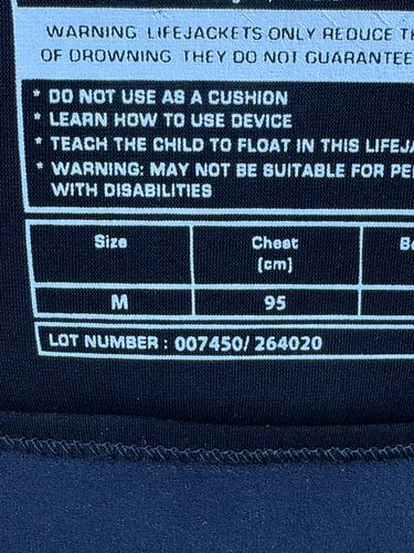 Ronix 2026 Point Break Vest M - Approved Sample (C98)