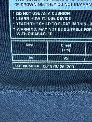 Radar 2026 Vapor Vest M - Approved sample (C94)