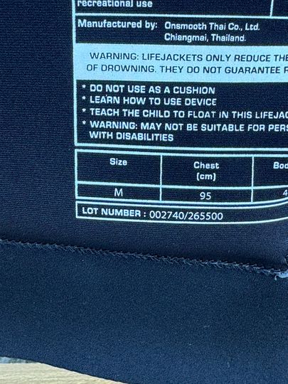 KGB 2026 Control Vest M - Approved Sample (C103)