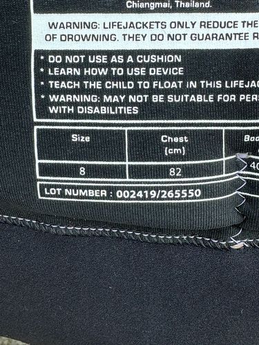 Ivy 2026 SIGNATURE VEST 8 - APPROVED USED (C114)