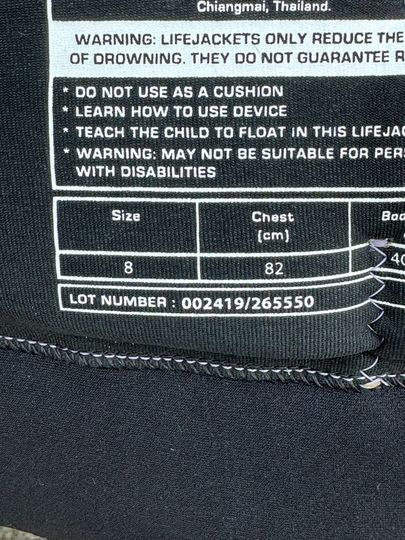 Ivy 2026 SIGNATURE VEST 8 - APPROVED USED (C114)