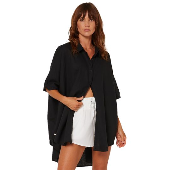 Follow 2027 Isla Ladies Linen Shirt
