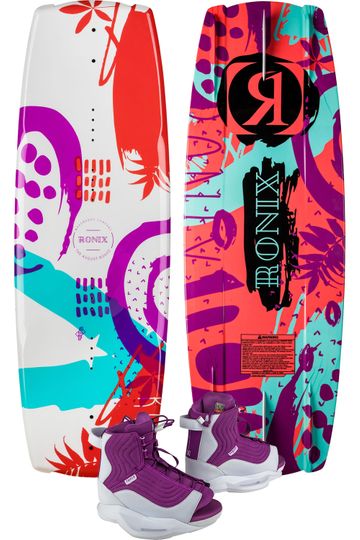 Ronix 2025 August Junior Wakeboard with 2026 August Boots