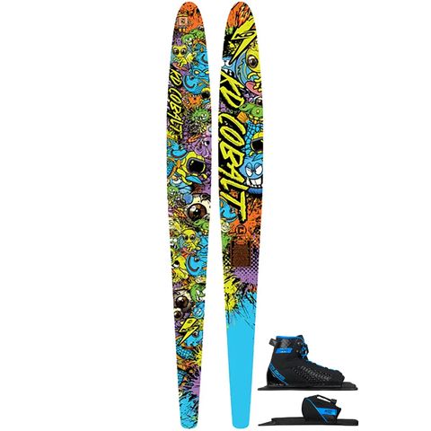 KD 2026 Cobalt Junior Slalom Ski with Axcess Jnr &amp; RTP