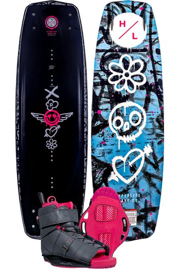 Hyperlite 2026 Journey Ladies Wakeboard with Viva Boots