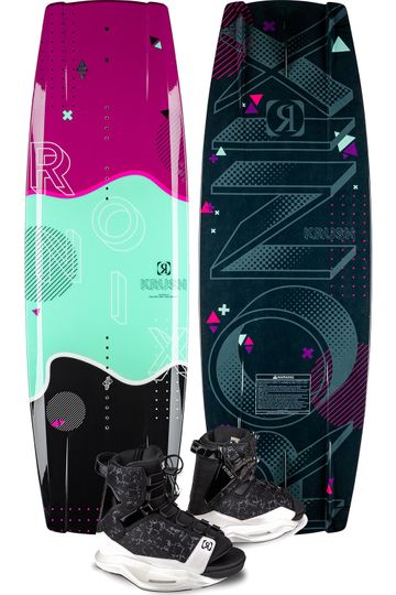 Ronix 2027 Krush Ladies Wakeboard with Halo Boots