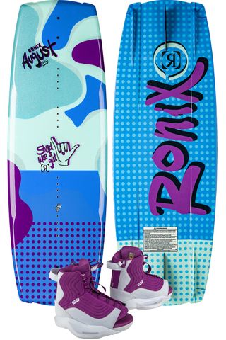 Ronix 2027 August Junior Wakeboard with 2026 August Boots