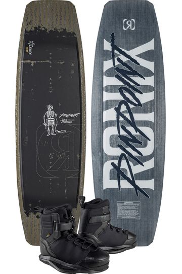 Ronix 2026 Pinpoint-S Cable Park Wakeboard with Footprint Boots