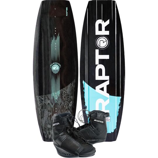 Raptor 2027 Darkside Wakeboard with 2026 Freeride Boots