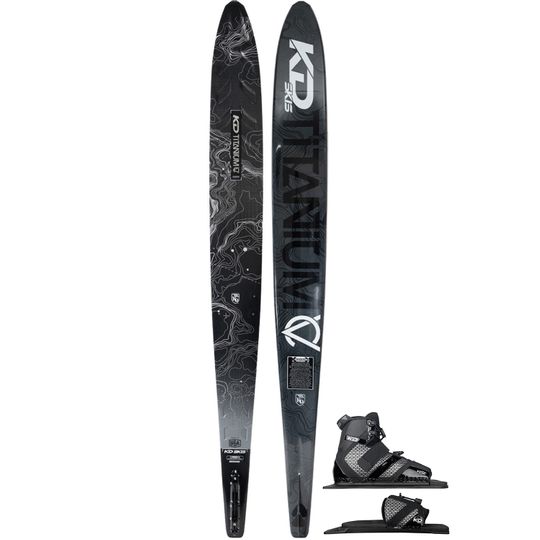 KD 2027 Titanium CV Slalom Ski with Vise Boot & RTP