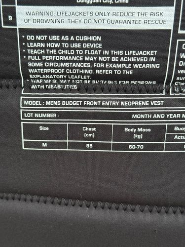 KGB 2026 Tempo Vest M - NON APPROVED SAMPLE (C142)