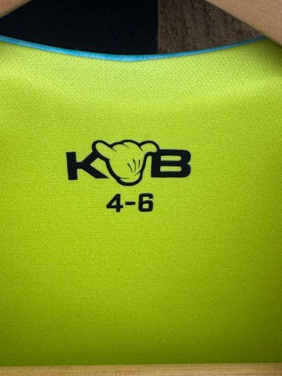 KGB 2026 JNR Boys Vest 4-6 - NON APPROVED Sample (C186)