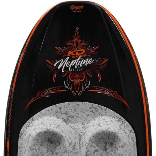 KD 2027 Legacy Kneeboard With Double Locking 'Snatch Strap'
