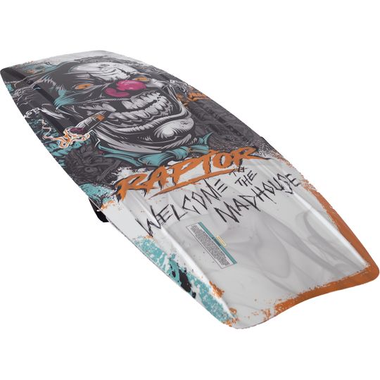 Raptor 2027 Welcome to the Madhouse Kneeboard With Hook