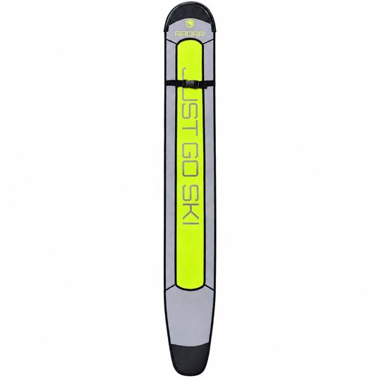 Radar 2027 Slalom Neo Sleeve W/ Fin Protector - Grey/Neon - Osfm