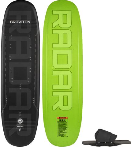 Radar 2027 Graviton Neon Trick Ski with Graviton RTP