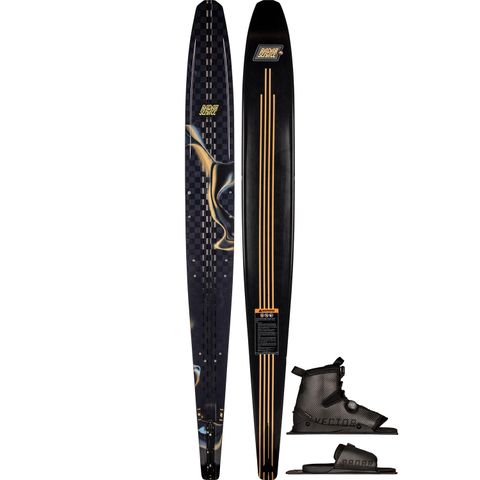 Radar 2027 Senate Pro Build Men's Slalom Ski with Carbitex Vector BOA Boot &amp; ARTP