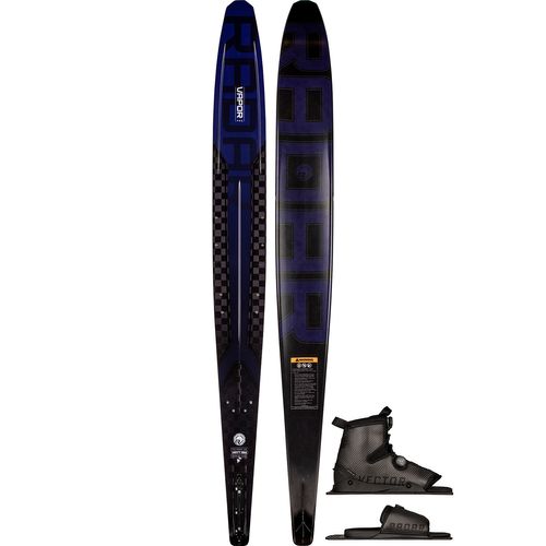 Radar 2027 Vapor Pro Build Men's Slalom Ski with Carbitex Vector BOA Boot & ARTP
