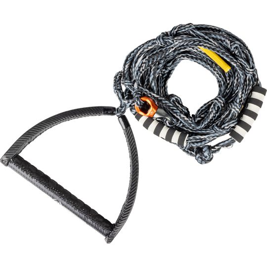 Ronix 2027 425 Spinner Synthetic Carbon Surf Rope with Handle