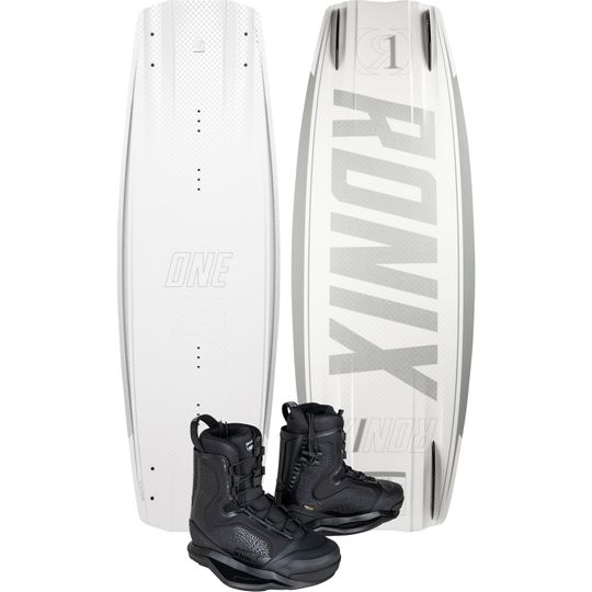 Ronix 2027 One Blackout Men's Wakeboard with One Boots