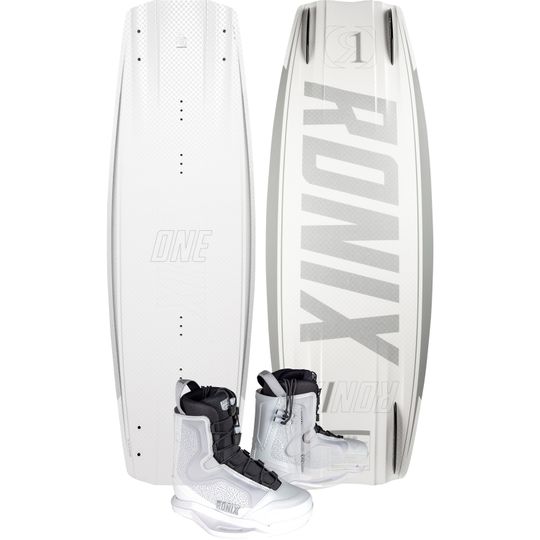 Ronix 2027 One Blackout Men's Wakeboard with One Boot