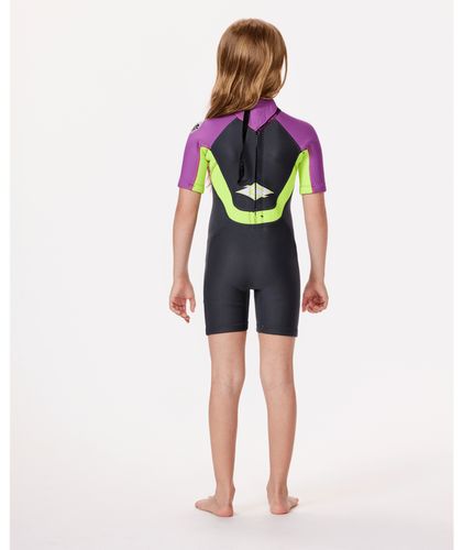 Rip Curl 2027 Grom's Omega B/Zip Springsuit