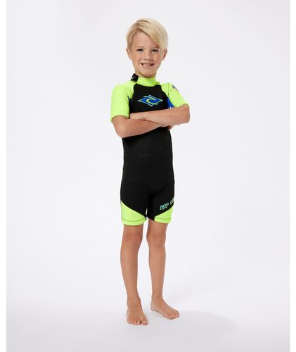 Rip Curl 2027 Grom's Omega B/Zip Springsuit