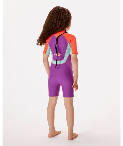 Rip Curl 2027 Grom's Omega B/Zip Springsuit