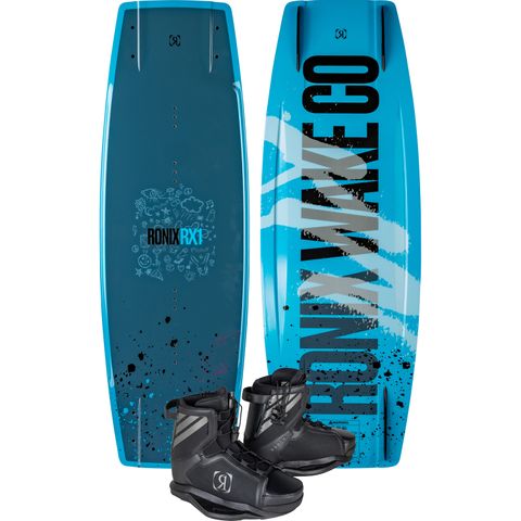 Ronix 2027 RX1 Junior Wakeboard with Parks Kids Boots
