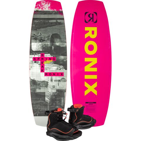 Ronix 2027 Spring Break Women's Cable Park Wakeboard with Luxe Boots