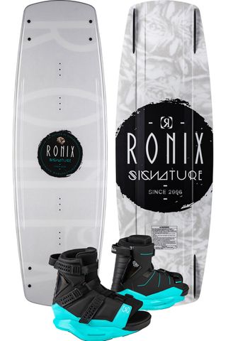 RONIX 2021 Signature Wakeboard with Halo Boots