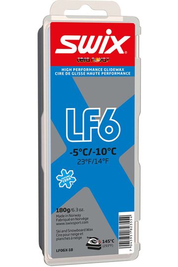 Swix LF6X Wax (Blue -5c To -10c) 180g