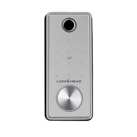 LIONHEAD TTLock The BEAUFORT Bluetooth Deadbolt Silver 60/70