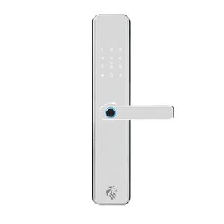 LIONHEAD TTLock The SEYMOR Entrance Lock Silver Fingerprint,