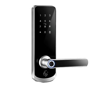 LIONHEAD TTLock The NICHOLSON Entrance Lock Silver Fingerpri