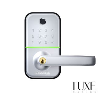 LIONHEAD TTLock The CARLISLE LUXE Entrance Lock Silver BLE F