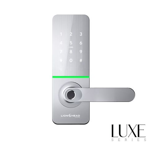 LIONHEAD TTLock The REGENT LUXE Entrance Lock Silver WiFi BL