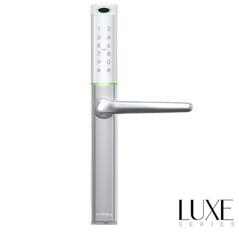 LIONHEAD TTLock The ASPEN LUXE Narrow Entrance Lock Silver F