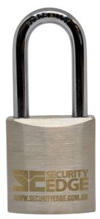 SECURITY EDGE S 50MM PADLOCK, 50MM BORON ALLOY SHACKLE KDDP