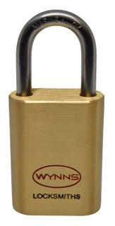 WYNNS 40MM PADLOCK 27MM SHACKLE KD DP