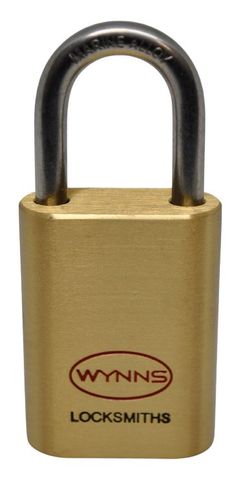 WYNNS 40MM PADLOCK 27MM SHACKLE KD DP