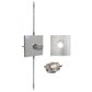 ADI 3 POINT LOCKING BAR LB712-1 RH OPEN OUT W/KEY LOCKING RH