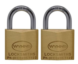 WYNNS 30MM BRASS PADLOCK KADP