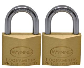 WYNNS 40MM BRASS PADLOCK KADP