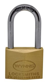WYNNS 40MM BRASS PADLOCK KDDP