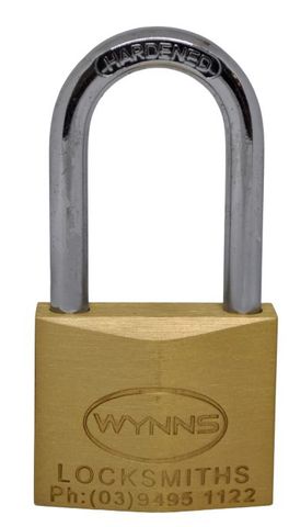 WYNNS 40MM BRASS PADLOCK KDDP