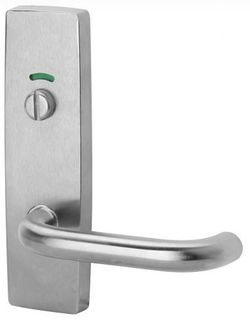 1814 SQUARE END PLATE WITH PRIVACY INDICATOR EMERGENCY TURN